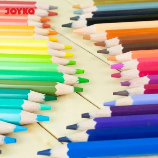 

Joyko Pensil Warna Woodless Color Pencils Hexagonal Grip Cp 122