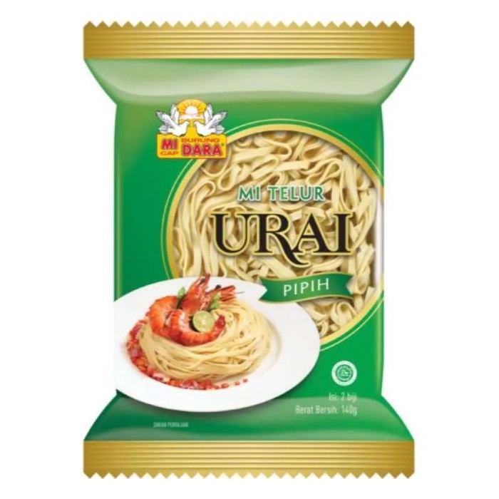 

Urai Mie Telur Pipih 2s 140 Gr