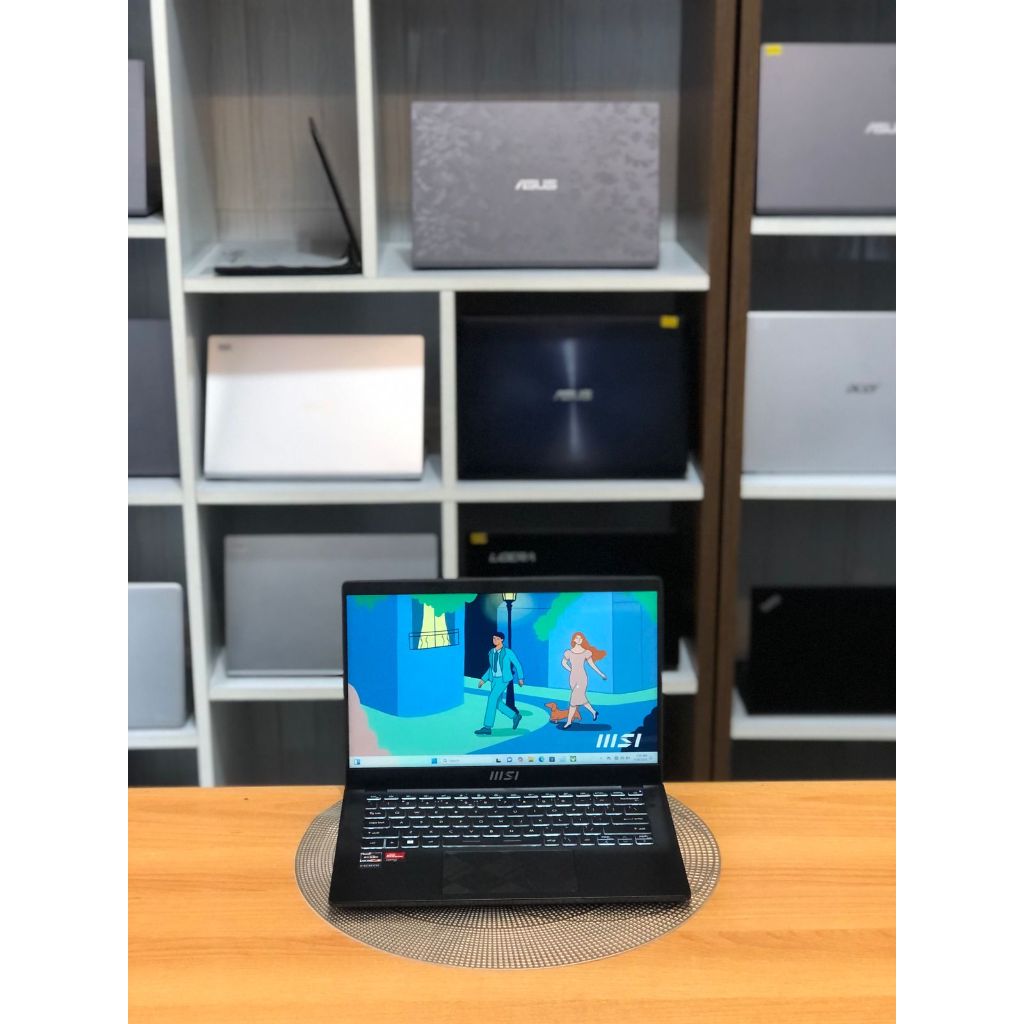 MSI MODERN 14 | CORE i5-1135G7 | 8 GB | SSD 512 GB | GARANSI |LIKE NEW