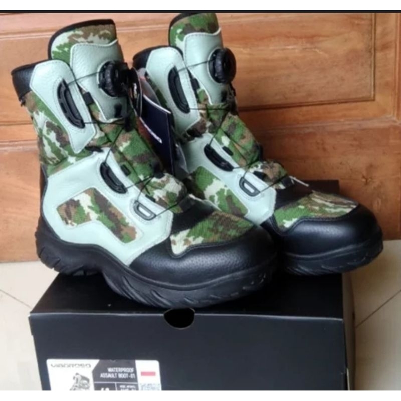 SEPATU PDL TALI PUTAR VIGOROSO JATAH KOSTRAD SIZE 42