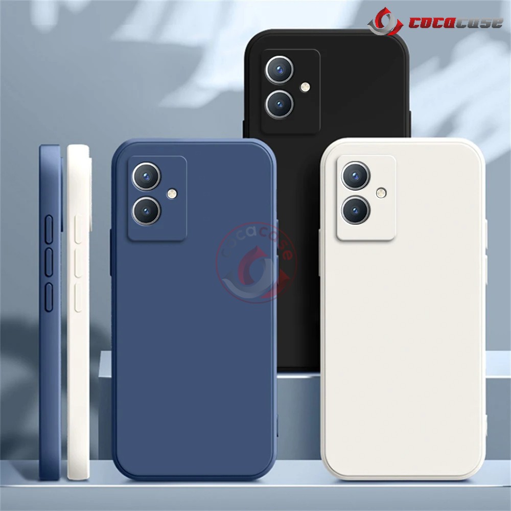 Case Samsung A03s A02s A03 Core Square Edge Soft Case Camera