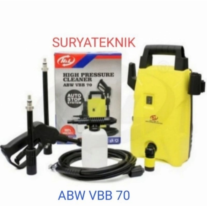 HL VBB 70 Jet Cleaner Mesin Steam Cuci Motor Mobil