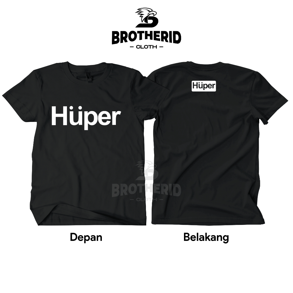 Kaos Huper Audio Baju Operator Sound System Original