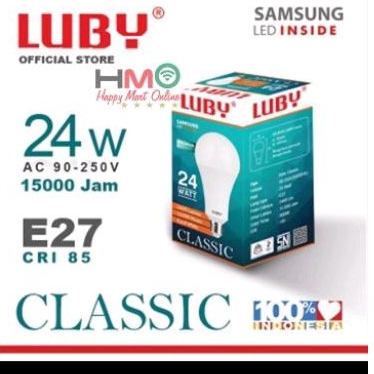 lampu luby classic premium 24 watt