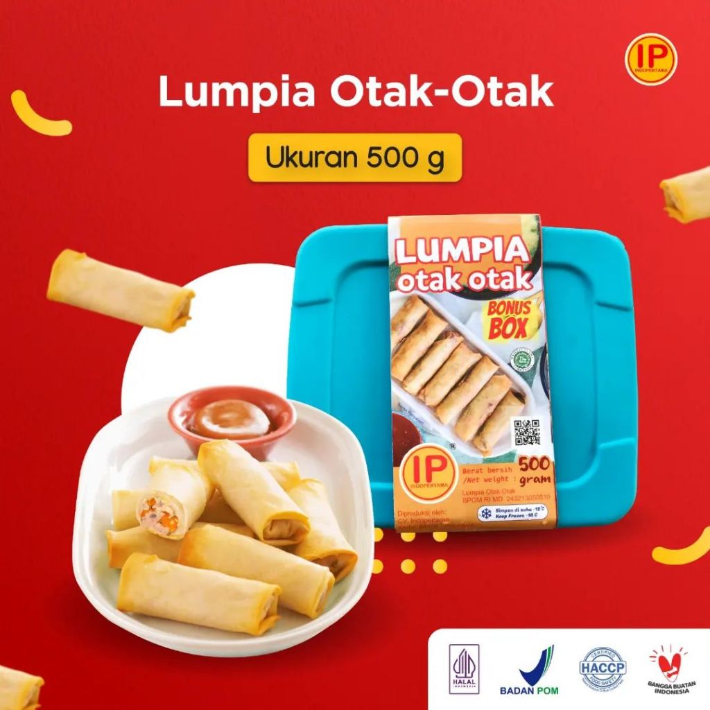 

IP LUMPIA OTAK - OTAK 500GR