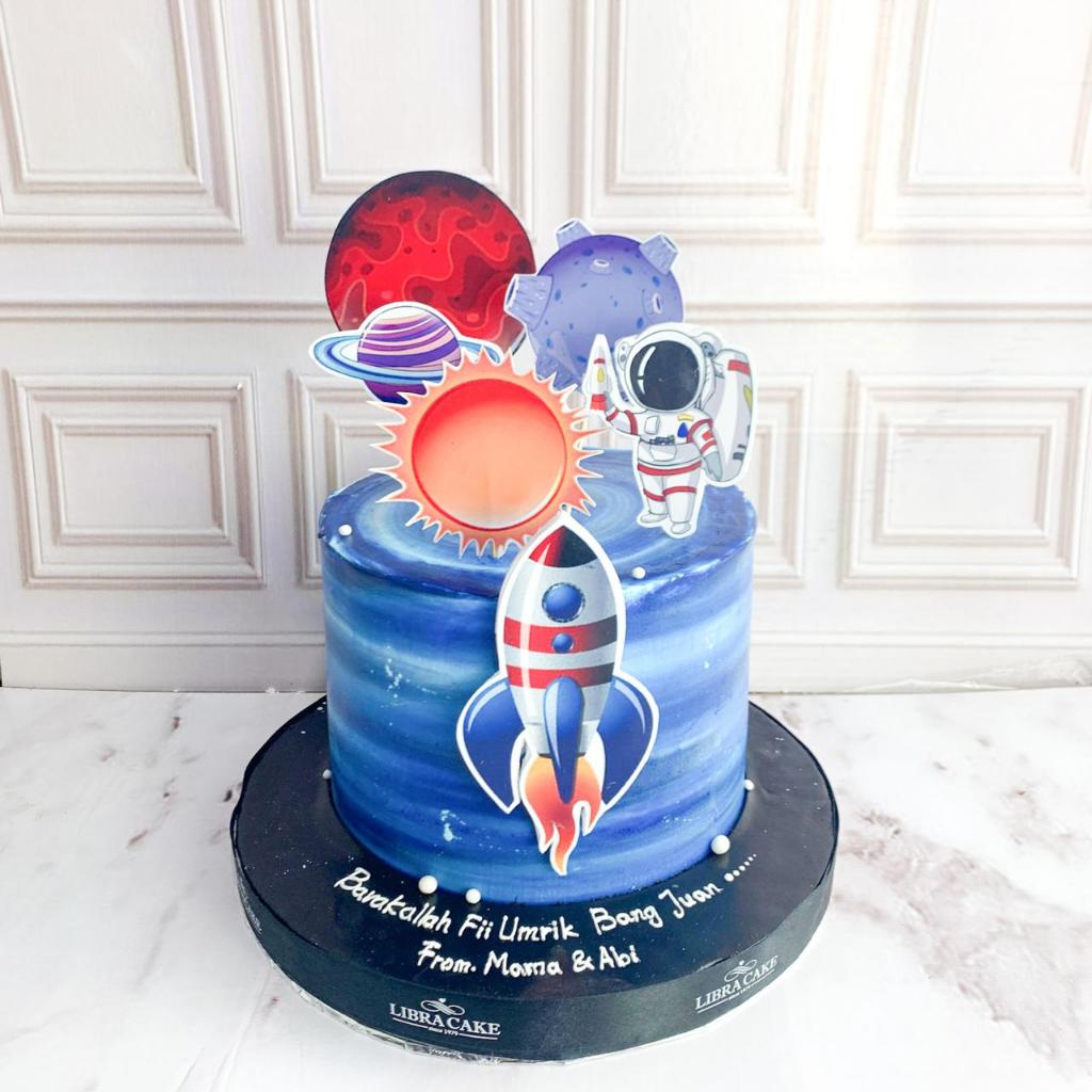 

Kue Ulang Tahun/Birthday Cake/Kue Ultah Tema Astronot/Kue Birthday jakarta