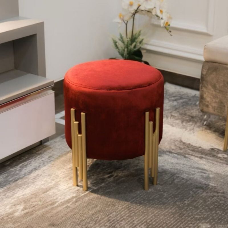 DANU STOOL SOFA BULAT KAKI BESI SOFA CANTIK SOFA RUANGTAMU