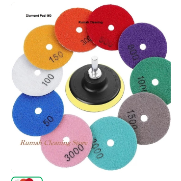 Diamond Pad Poles Marmer 4" Poles Granite/Keramik/marmer