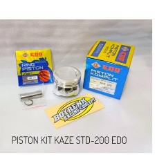 PISTON KIT SEHER SEKER SET KAZE OVERSIZE STD-200 EDO-BOYRENK