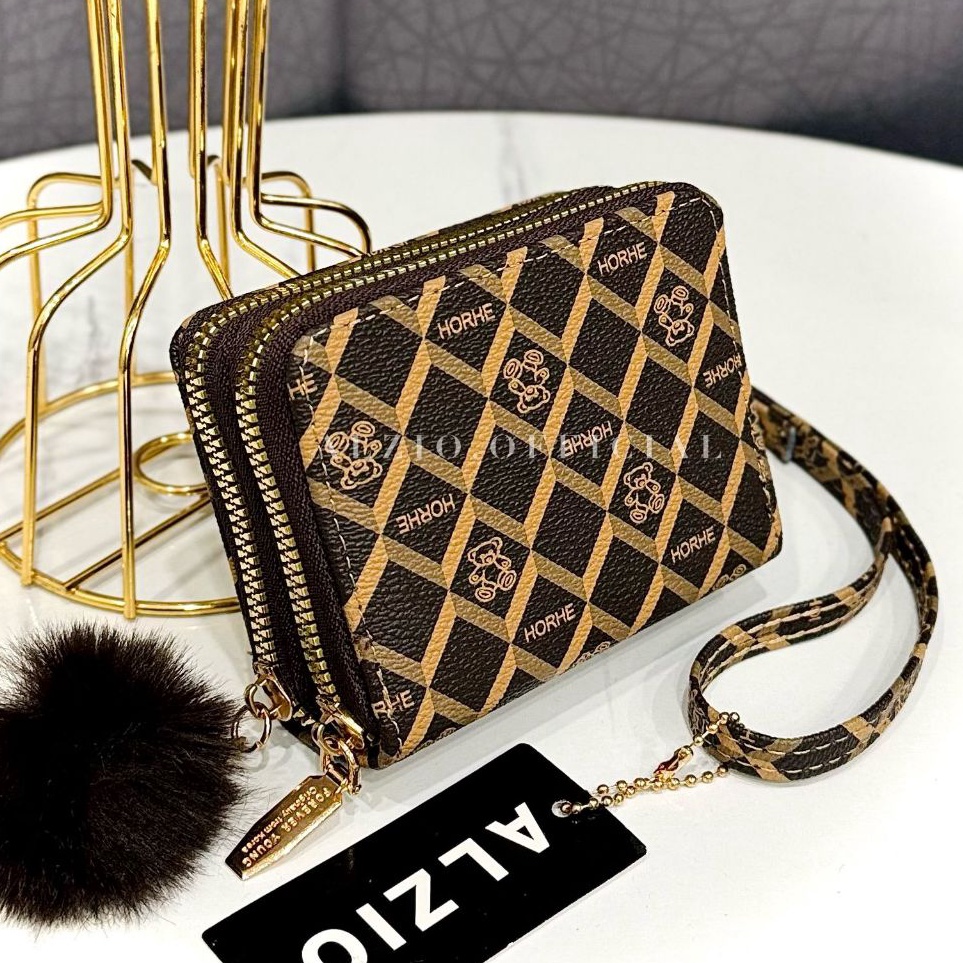 KODE K59N ALZIO  best seller dompet wanita pria lipat multifungsi  DOMPET KOIN CHACA