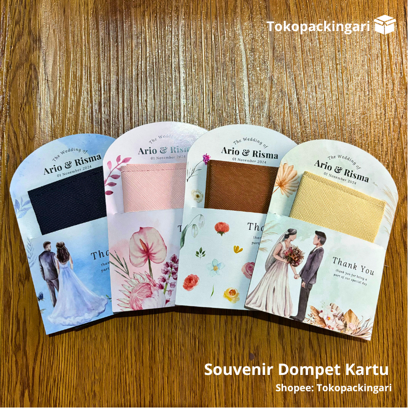 Souvenir Dompet Kartu | Souvenir Dompet Kartu 3 Slot | Dompet Kartu Murah | Souvenir Pernikahan | So