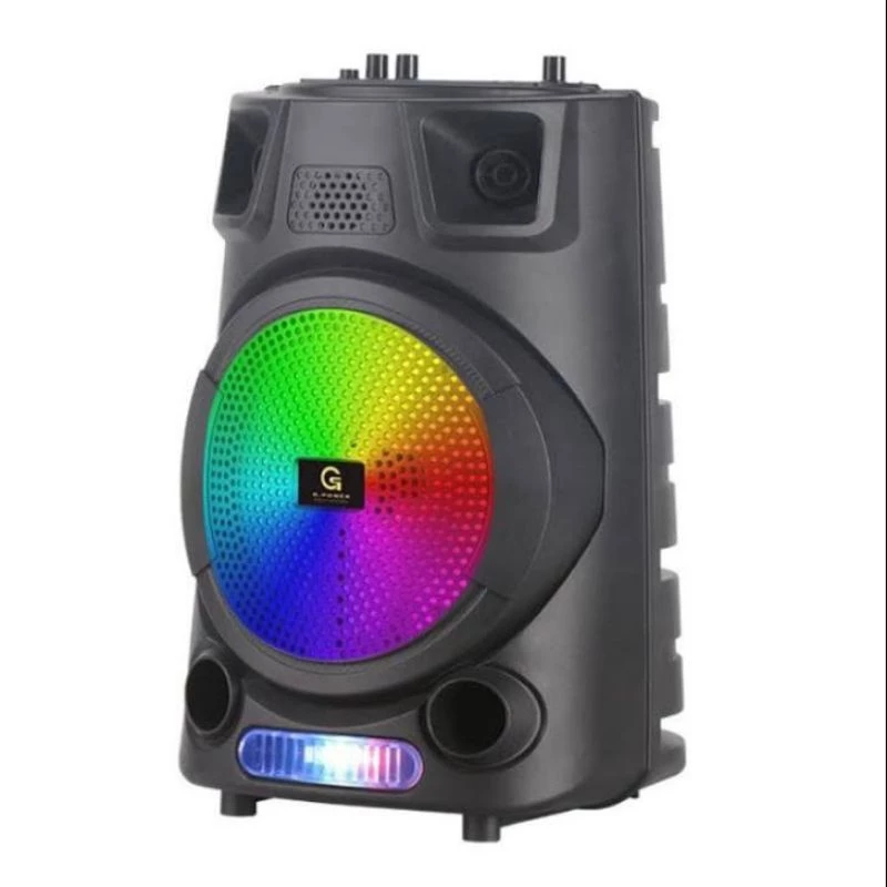 Speaker Portable G-Power GS-80 Wireless 8" G Power GS 80 Free Mic