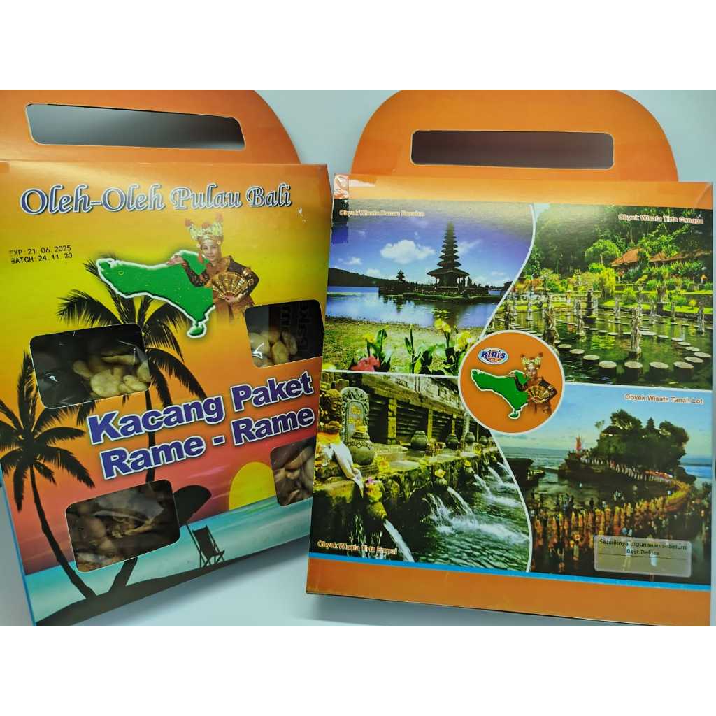 

Kacang Paket Rame rame Riris Oleh Oleh Bali 185gr