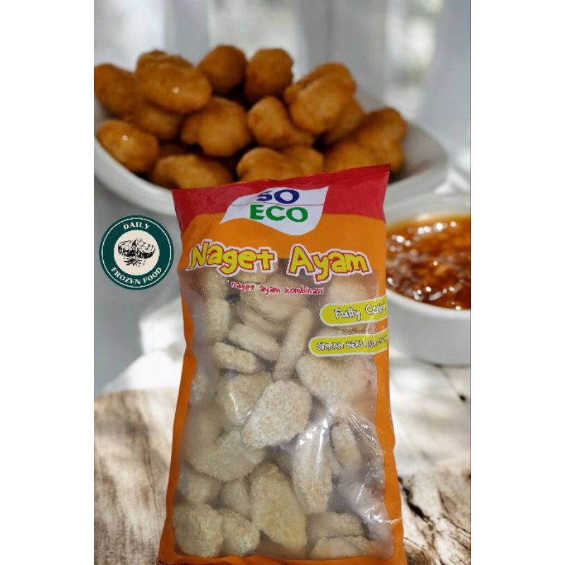 

Nugget Ayam Kombinasi So Eco 1kg /So Eco /Nugget Ayam