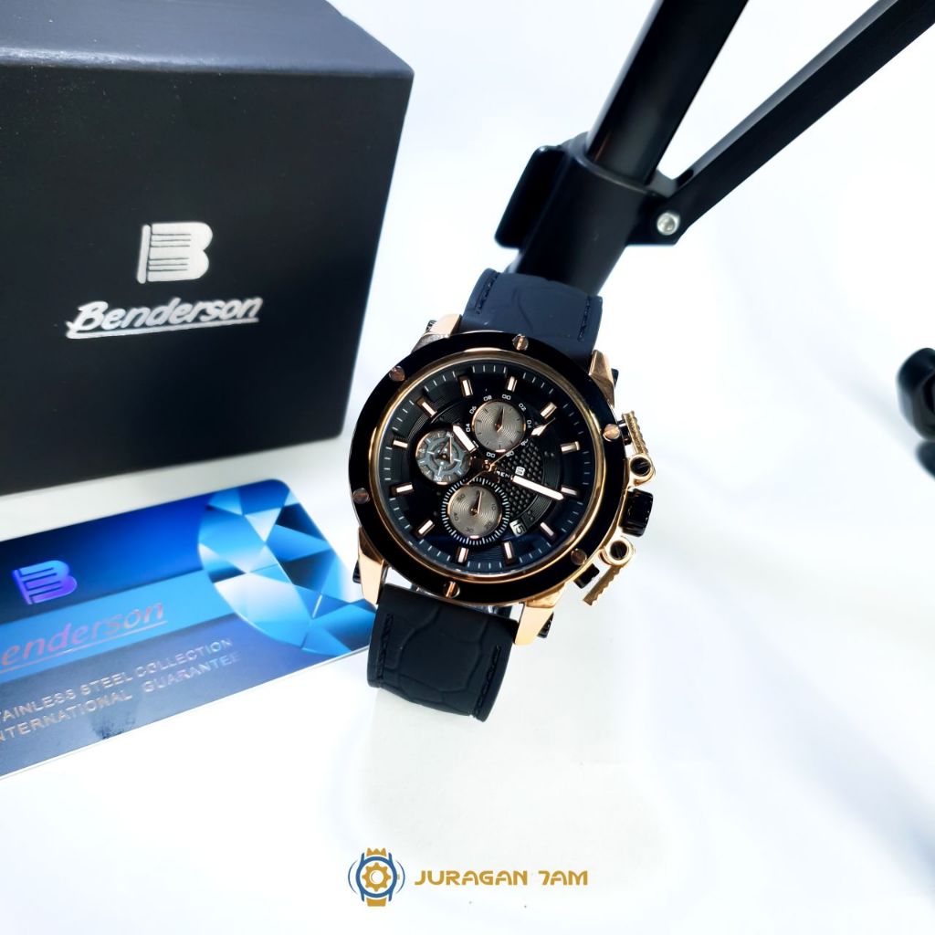 Jam Tangan Pria Benderson 1730 Rubber