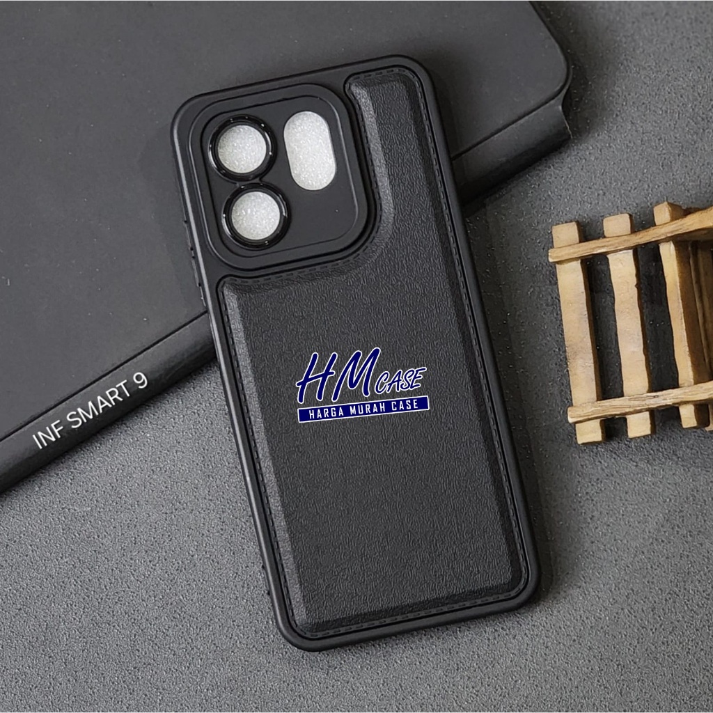 Infinix Smart 9 Infinix Smart 9 HD Case Pro Leather Black Infinix Smart 9 Infinix Smart 9 HD