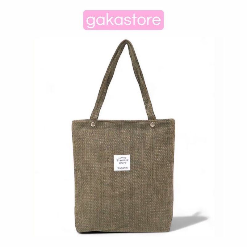 TOTEBAG SIMPEL HAVVA - TAS TOTE HAVVA - TAS VIRAL TOTEBAG HAVVA GAKASTORE