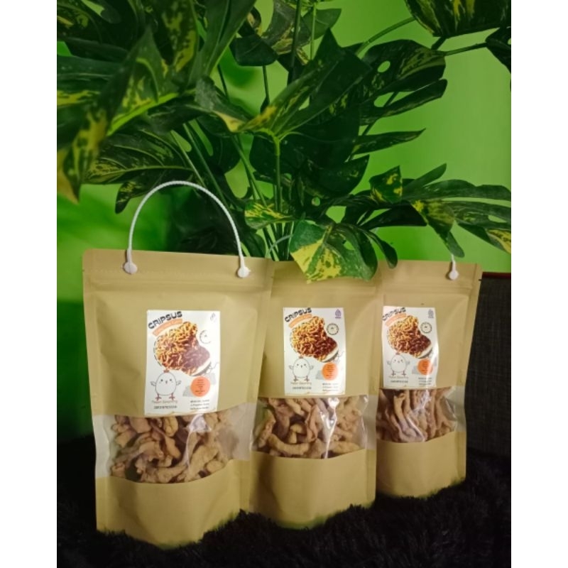 

Kripik Usus krispi / 130gr / Snack Usus