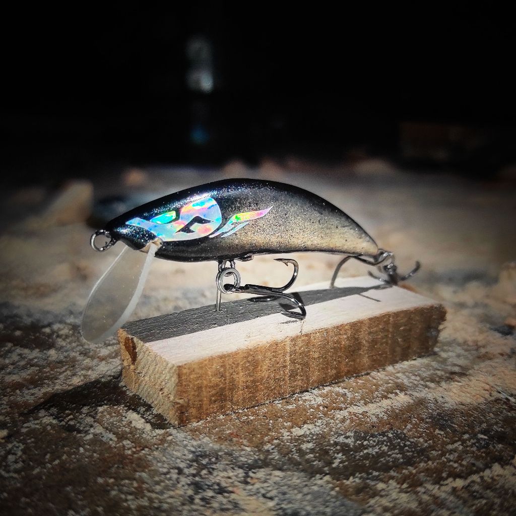 Lure Handmade Minow 5cm Sinking Bahan Kayu