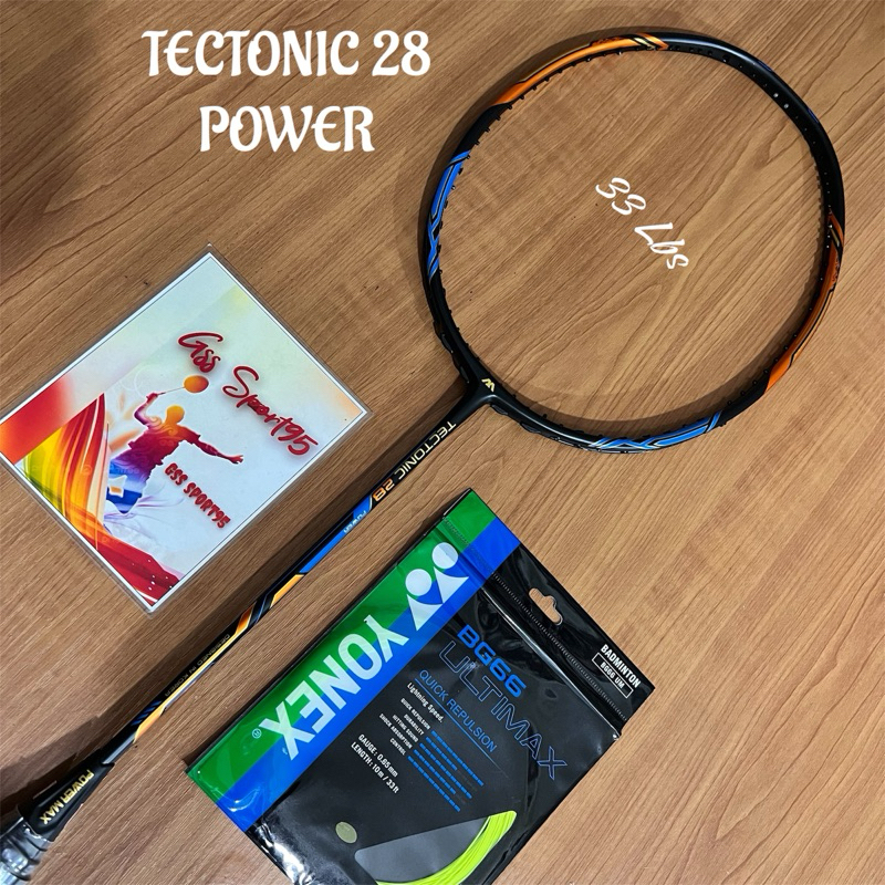 RAKET BADMINTON POWERMAX POWER MAX  TECTONIC 28