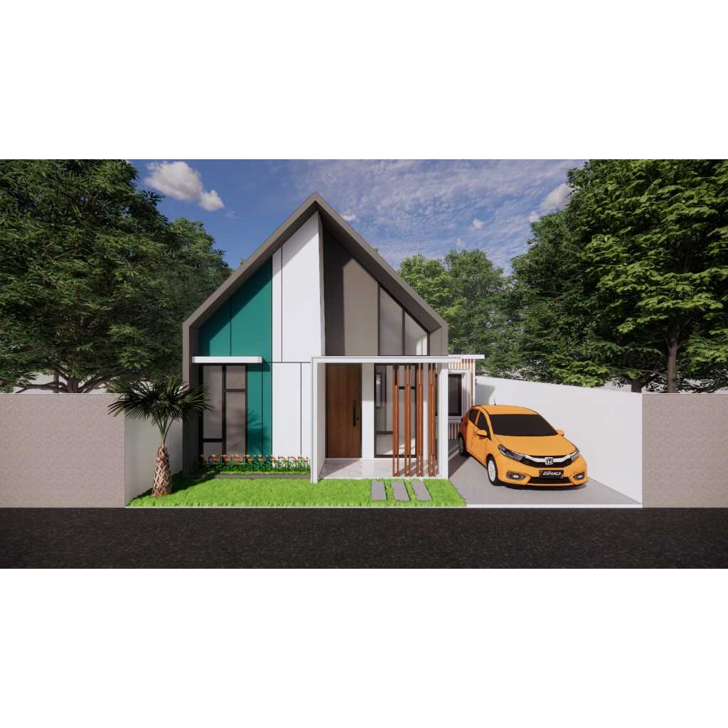 DESAIN RUMAH 1 LANTAI MODERN KLASIK MINIMALIS