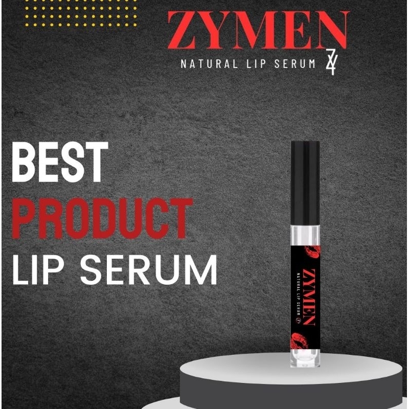ZYMEN Lips Serum Lembabkan Bibir Pria Terampuh