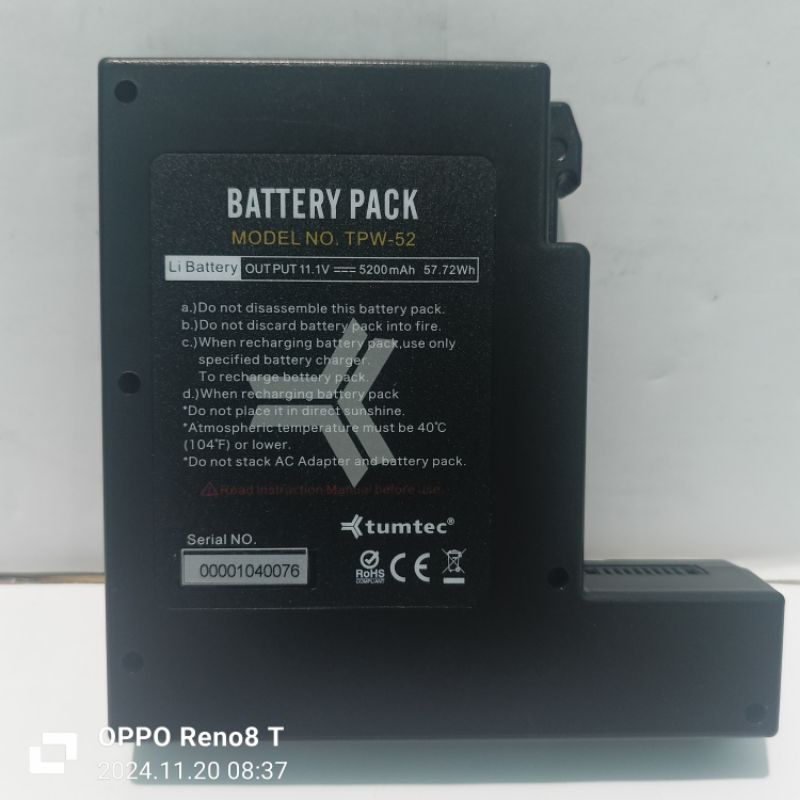 BATRE SPLICER TUMTEC TUMTEC / batrey splicer tumtec 16s 16h