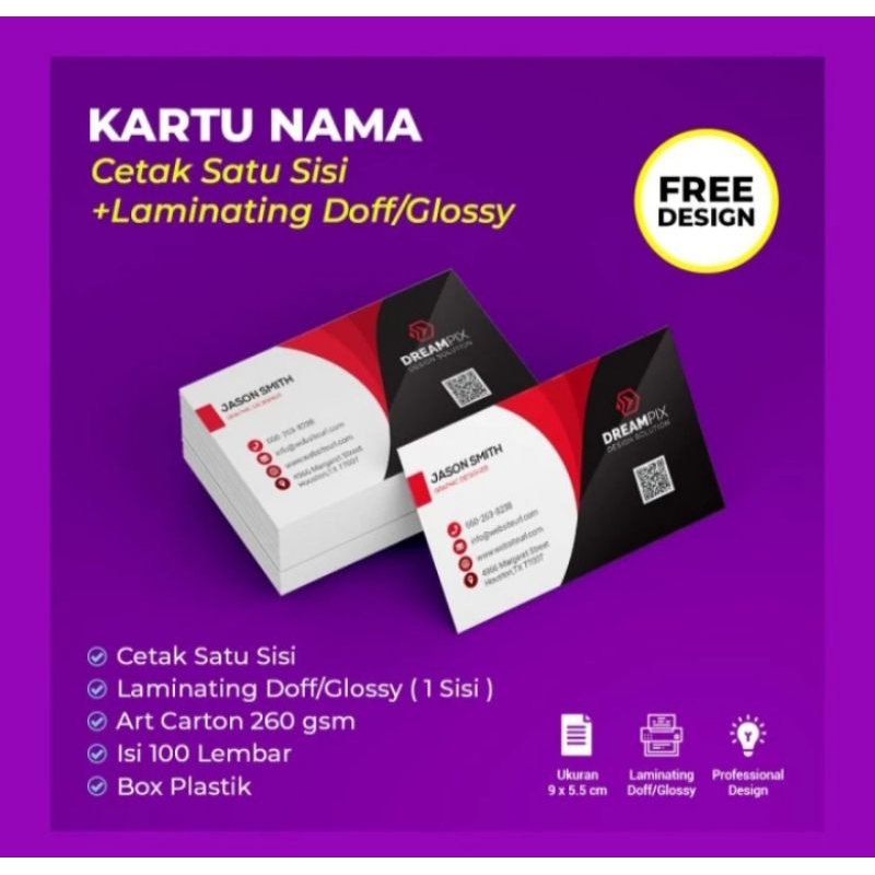 

[COSTUME] Kartu nama free Desain