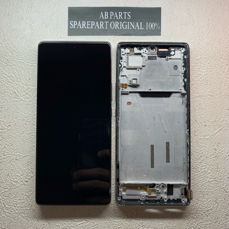 LCD TOUCHSCREEN FULLSET FRAME INFINIX NOTE 40 X6853 ORIGINAL COPOTAN