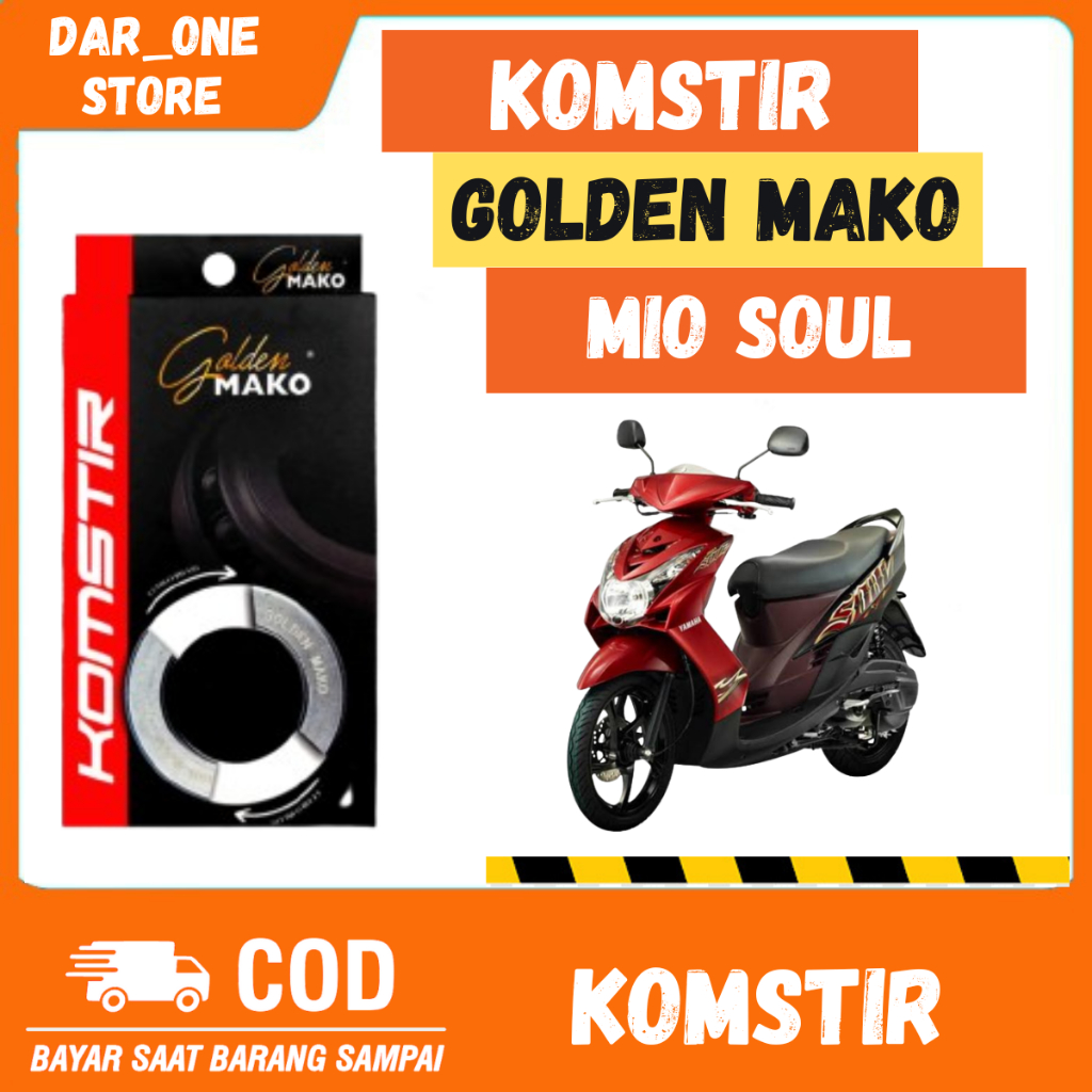 KOMSTIR GOLDEN MAKO YAMAHA MIO SOUL KARBU ORIGINAL