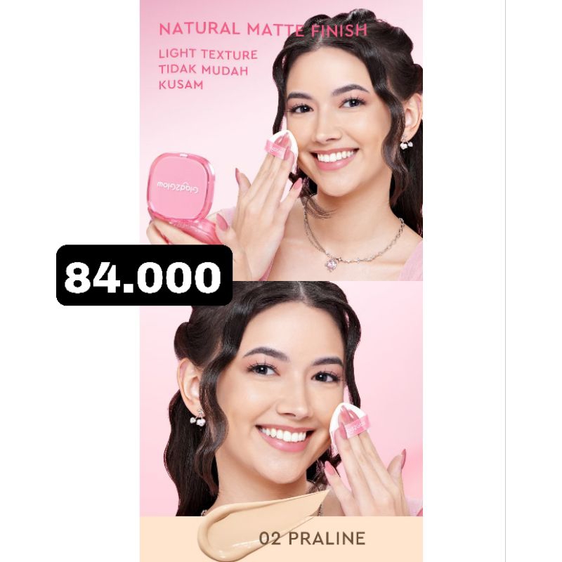 Glad2Glow Perfect Cover Cushion - Cushion glad2glow no 02 Praline by. aghnia