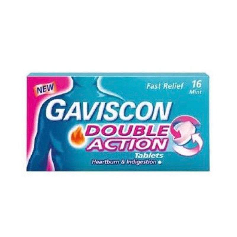 Gaviscon Double Action 16 tablet (Original Import Malaysia)