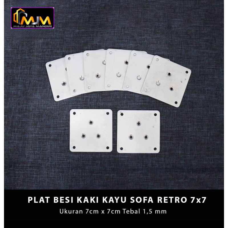 Ready..PLAT BESI KAKI MEJA / STOOL RETRO