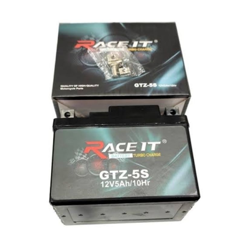 AKI RACE IT GTZ5S MF 12V 5AH  FULL KERING