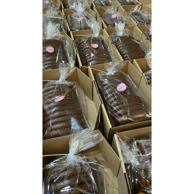

Roti sisir coklat + cream super enak