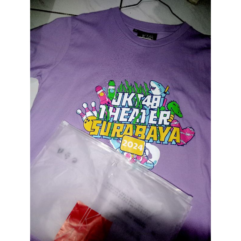 T-shirt JKT48 Theater Sementara Surabaya