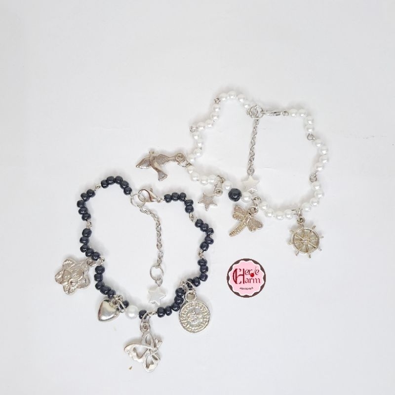 COD Gelang Charm Pandora,souvenir pernikahan unik,gelang charm korea lucu murah,souvenir unik lucu m