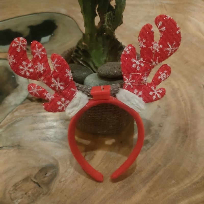 Bando Natal / Bando Natal Anak dan Dewasa / Bando Christmas / Aksesoris Rambut Natal