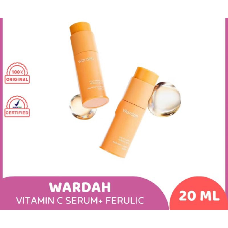 Wardah vitamin c serum +ferulic