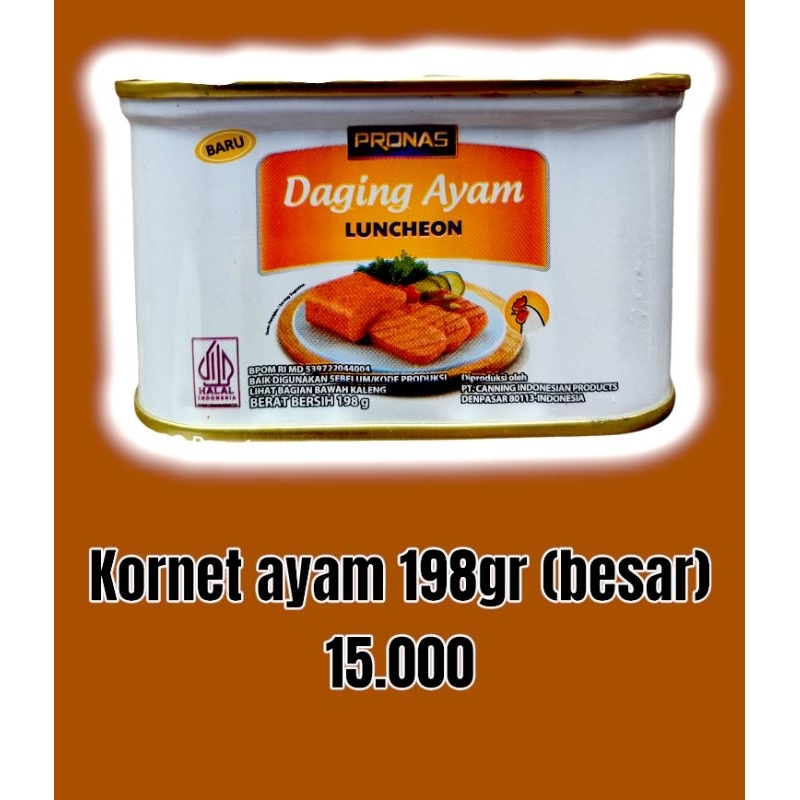 

pronas luncheon ayam