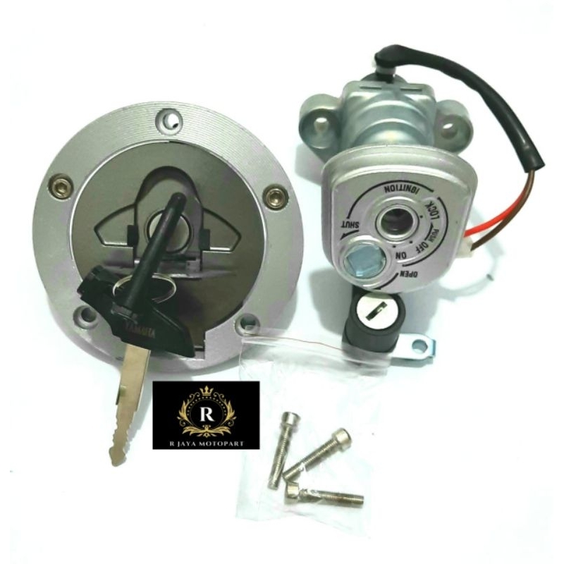 KUNCI KONTAK 1PA SET KOMPLIT UNTUK MOTOR YAMAHA VIXION NEW,NVL/NVA,R15