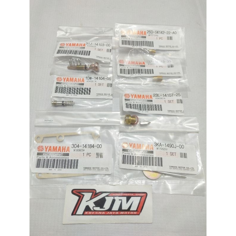 REPAIR KIT KARBURATOR RX KING RXK ORIGINAL YAMAHA 3KA JAPAN
