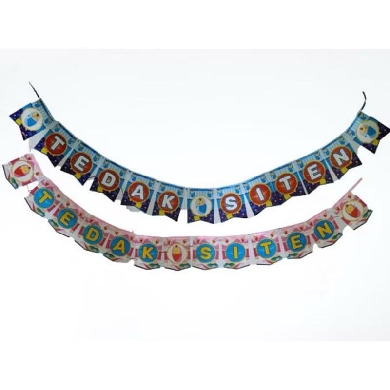 Banner tulisan tedak siten boy girl