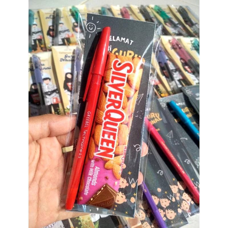 

<<Ready>> Mini Gift Guru Coklat+Pulpen+AlasPacking