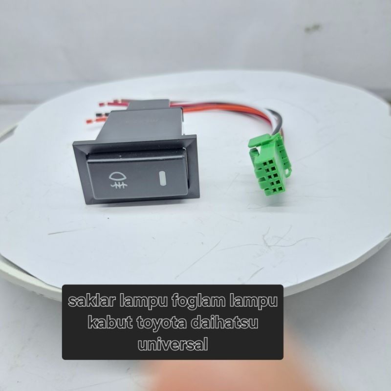 saklar lampu foglam mobil toyota daihatsu universal