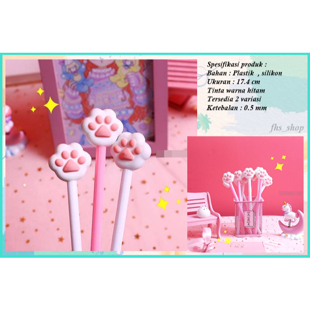 

Pulpen Gel Lucu Tinta Hitam Bulpen Gel Pulpen Kartun Pulpen Aesthetic Bulpen Aesthetic Paws Pen