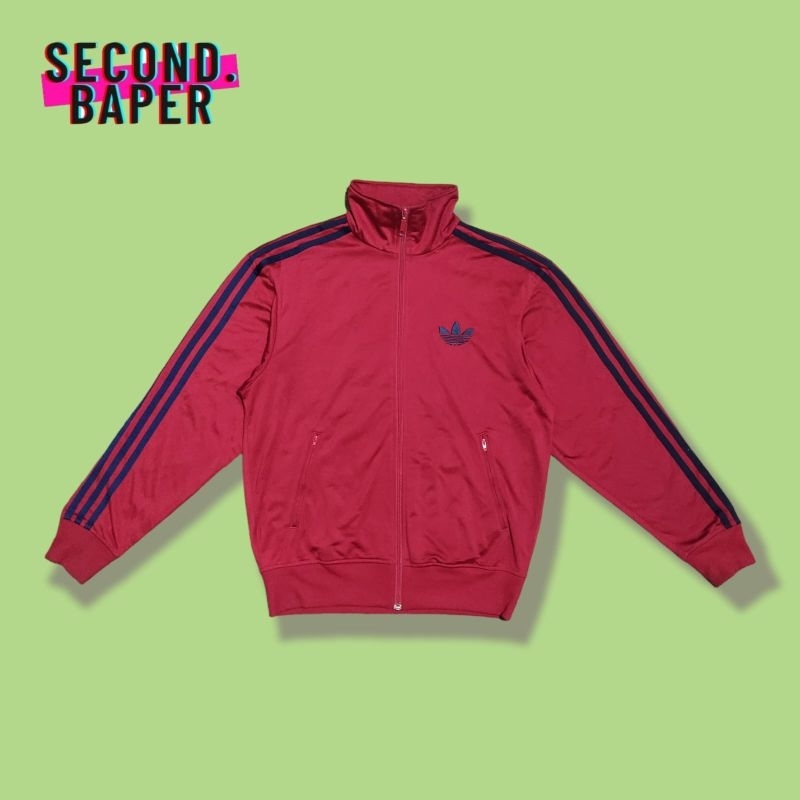 tracktop adidas firebird red