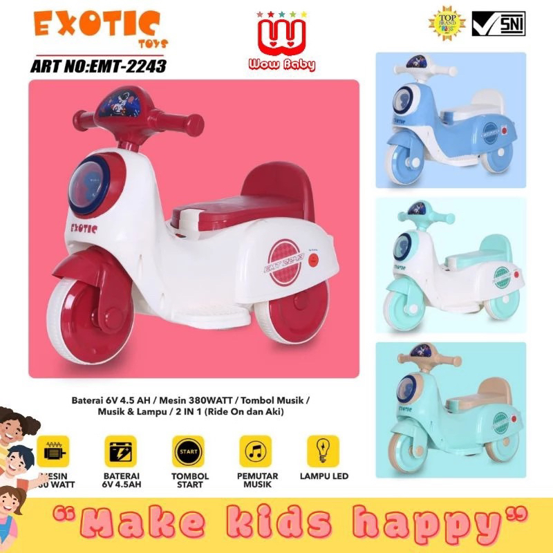 Bisa Cod || Motor Aki anak Exotik