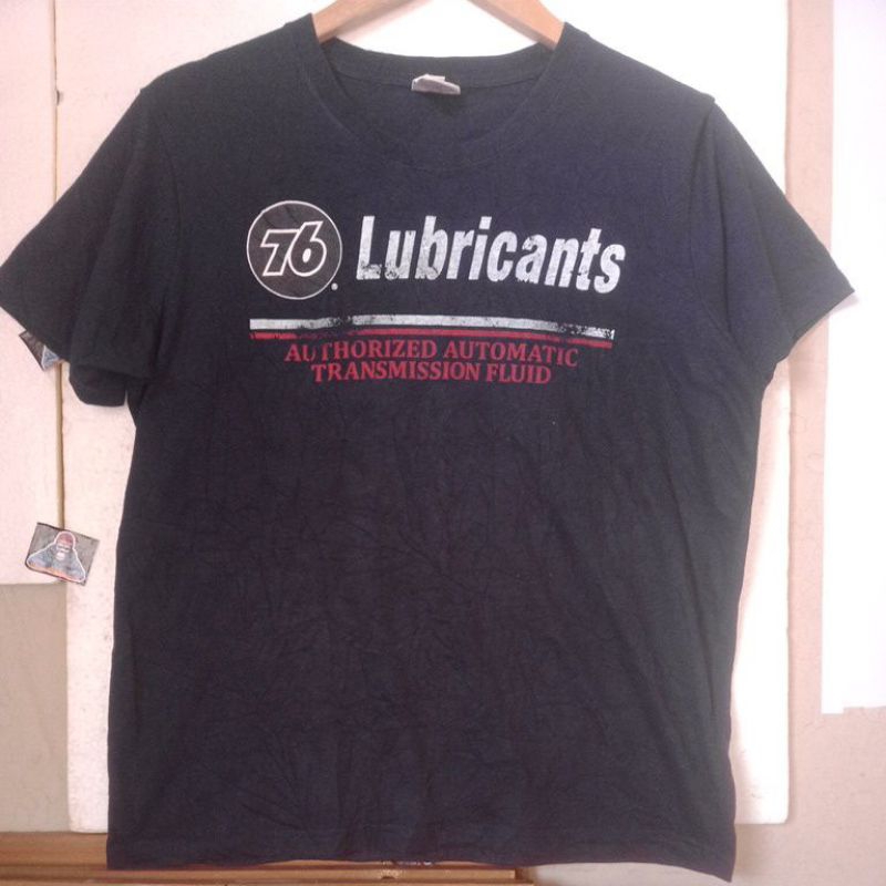 LUBRICANTS 76 t shirt size L SECOND ORIGINAL