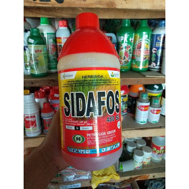 Sidafos 1liter herbisida 480sl